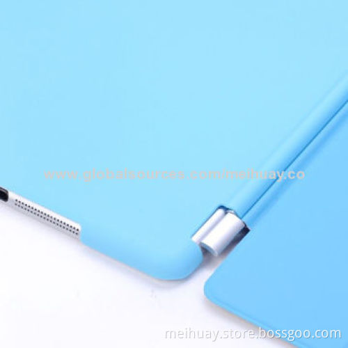 Leather Case for iPad Air/iPad 5, with Three Folds
